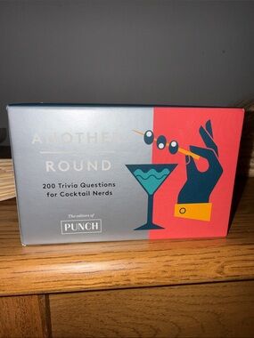 Another Round Trivia Game - for Cocktail Nerds New in Box